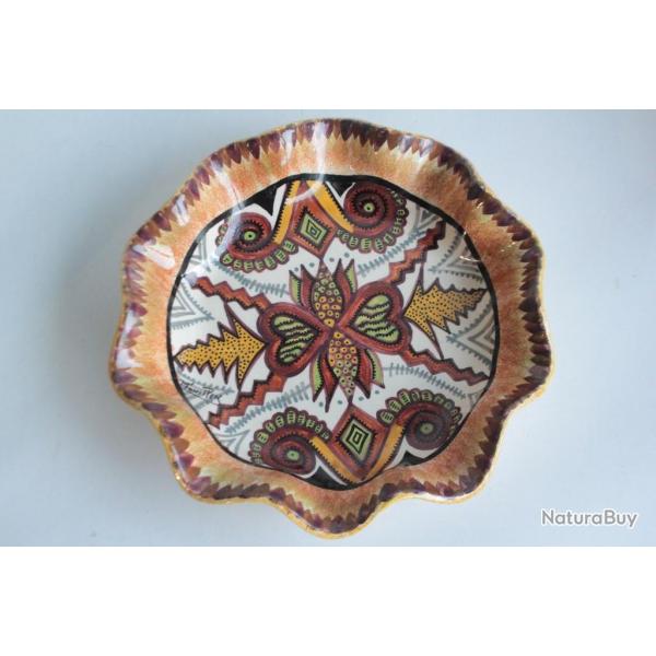 Plat cramique Paul FOUILLEN Quimper