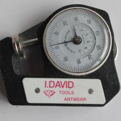 Instrument de mesure I.David Tools Antwerp Mesureur taille diamants