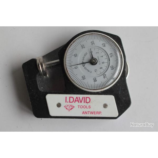 Instrument de mesure I.David Tools Antwerp Mesureur taille diamants