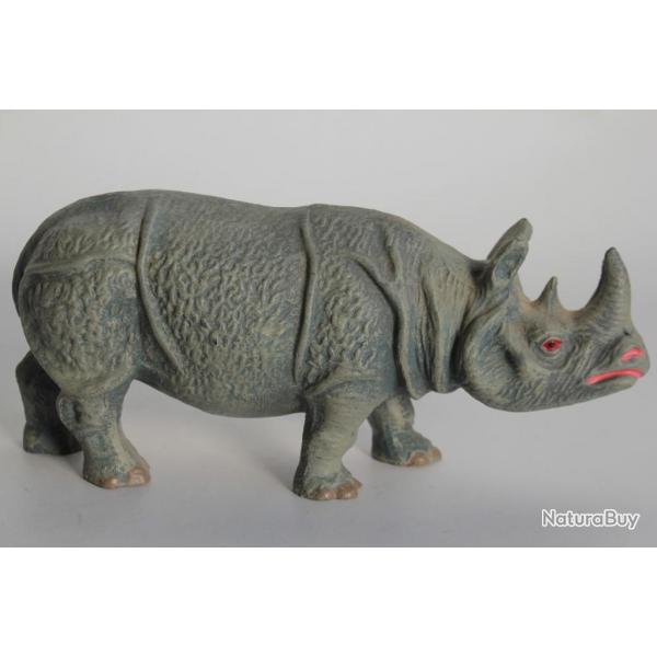 Rhinocros Elastolin Hausser composition Jouet