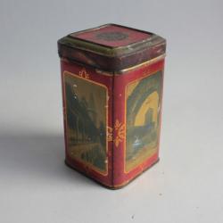 Boîte tôle lithographiée chocolat L. GRANETIAS St Étienne Loire