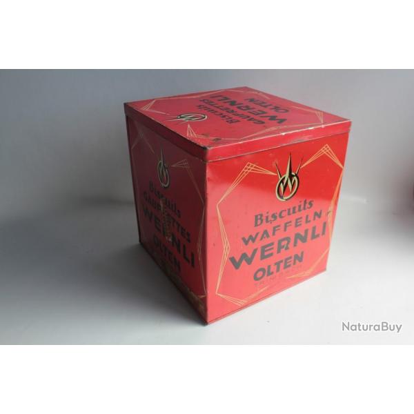 Bote  biscuits tle lithographie biscuits waffeln wernli olten