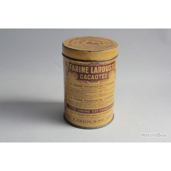 Bote chocolats tle lithographie Cacao Farine Larousse Bordeaux