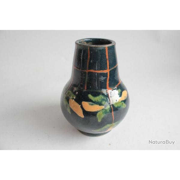 Vase Poterie savoyarde Annecy F. Hertz A. Talliac