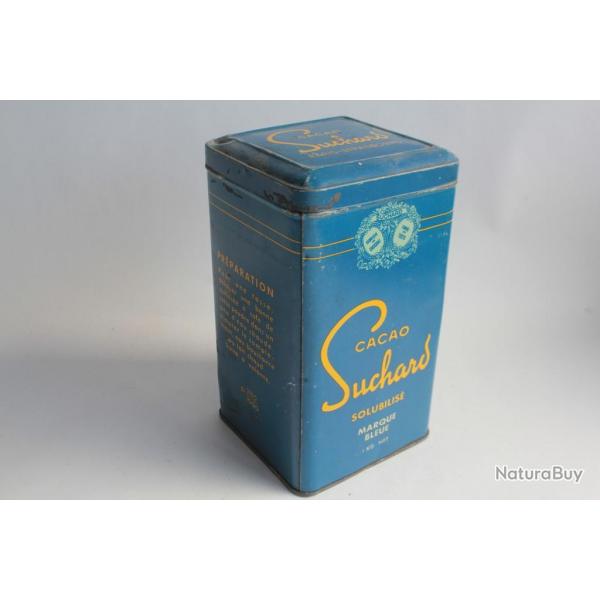 Bote chocolats tle lithographie Cacao solubilis Suchard