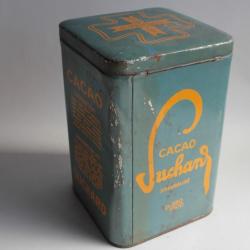 Boîte chocolats tôle lithographiée Cacao solubilisé Suchard