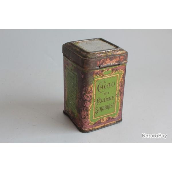 Bote  chocolat cacao tle lithographie Confiserie Brard