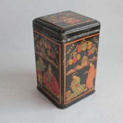 Boîte à thé tôle lithographiée Maja Tea