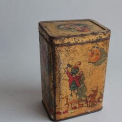 Boîte à cacao tôle lithographiée Cacao poudre Au planteur de Caïffa