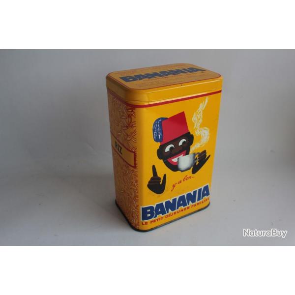 Boite chocolat cacao BANANIA tle lithographie Riz