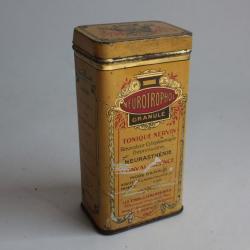 Boîte médicaments tôle lithographiée Neurotrophol granulé BYLA Pharmacie