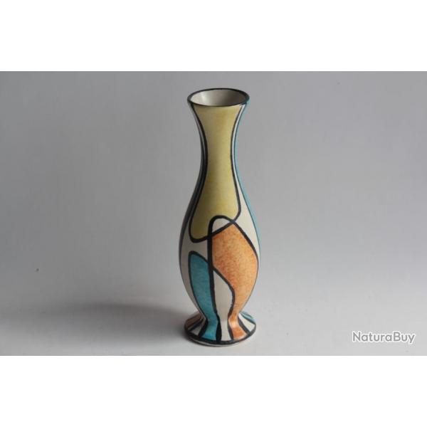 Vase design cramique Hati Bodo Mans West Germany