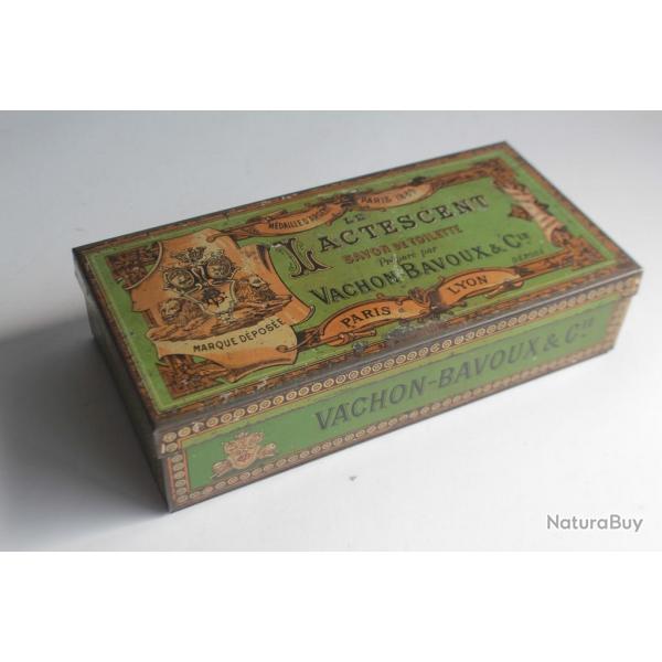 Bote  savon tle lithographie le lactescent vachon-bavoux & cie Lyon