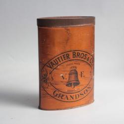 Boîte à Cigarettes tôle Vautier bros & co grandson
