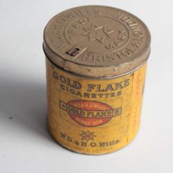 Boîte à Cigarettes tôle Tabac Goldflake Honey dew