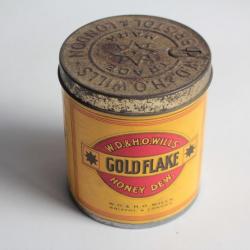 Boîte à Cigarettes tôle Tabac Goldflake Honey dew