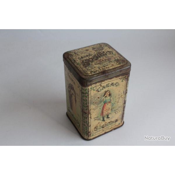 Bote chocolat cacao SUCHARD tle lithographie