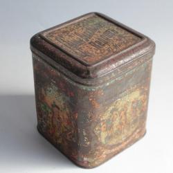 Boîte thé tôle lithographiée thés Moscou Russe