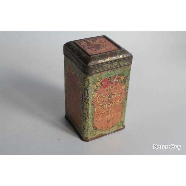 Bote chocolats tle lithographie Cacao d'Annecy solubilis