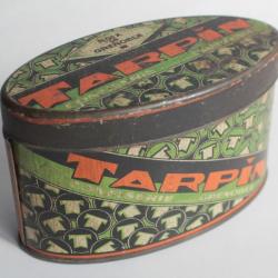 Boîte tôle lithographiée bonbons Tarpin Confiserie noix de Grenoble