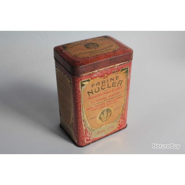 Bote farine tle lithographie Farine Nucla dispensaires Paris