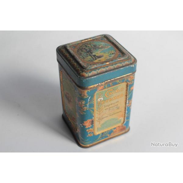 Bote tle lithographie Chocolats cacao Payraud