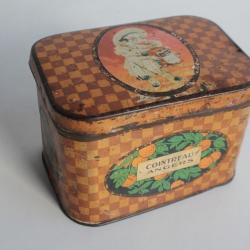 Boîte tôle lithographiée Cointreau Angers