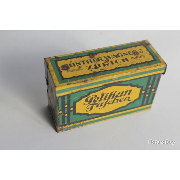 Bote tle lithographie Pelikan Tuschen Nr 523/3B Gunther Wagner