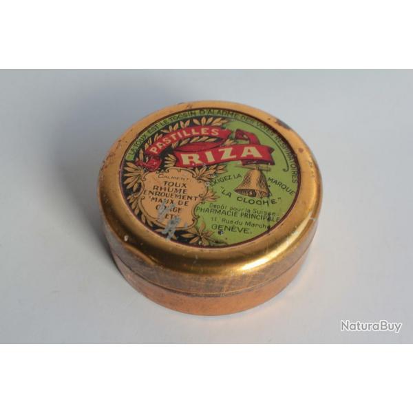 Bote bonbons tle lithographie pastilles riza