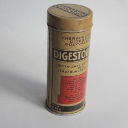 Boîte médicaments tôle lithographiée digestobiase Suisse Pharmacie