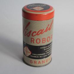 Boîte médicaments tôle lithographiée Viscail Robor Granulé Pharmacie