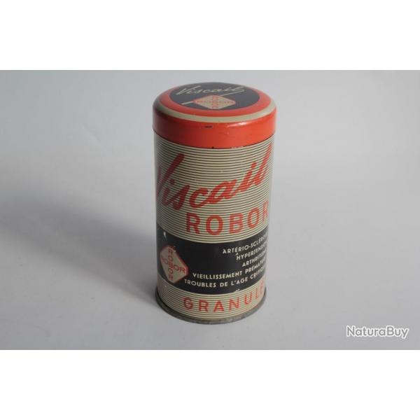 Bote mdicaments tle lithographie Viscail Robor Granul Pharmacie