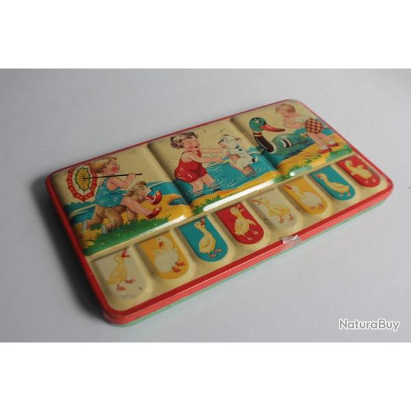 Bote palette peinture tle lithographie Canard Allemagne