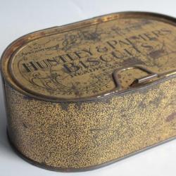 Boîte biscuits tôle lithographiée Huntley & Palmers