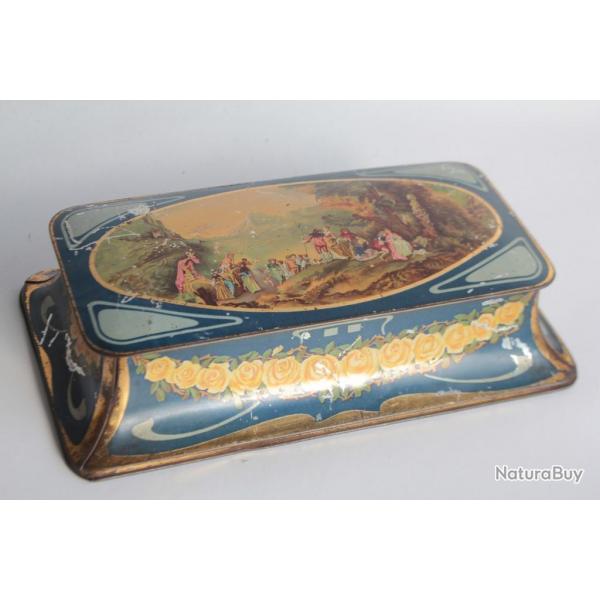 Bote tle lithographie Art Nouveau