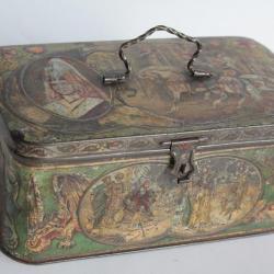 Boîte tôle lithographiée Moka Williot Chicorée La Concorde