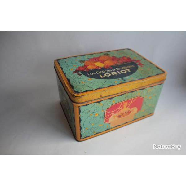 Bote tle lithographie bonbons Loriot Strasbourg