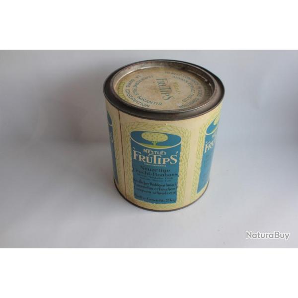 Bote tle lithographie Bonbons Nestl's Frutips Suisse