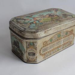 Boîte tôle lithographiée Bonbons fabrica IT caramelle SIc Borgosesia