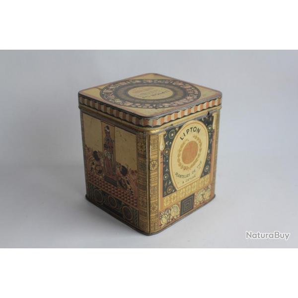 Bote tle lithographie Th ceylan Lipton 500g