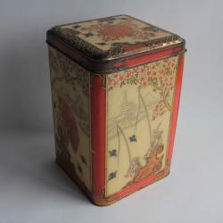 Boîte tôle lithographiée biscuits oriental