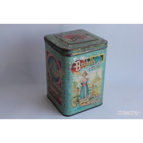 Bote tle lithographie bonbon russes Klaus