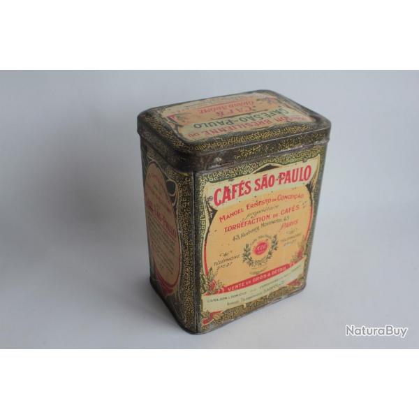 Bote tle lithographie Maison brsilienne caf So-Paulo