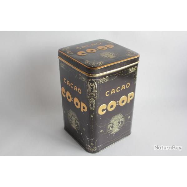 Bote tle lithographie Chocolats Cacao CO:OP