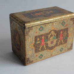 Boîte tôle lithographiée Chocolats Côte d'or Bruxelles