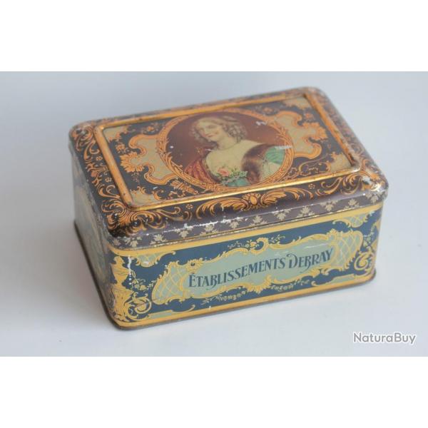 Bote tle lithographie Biscuits Debray