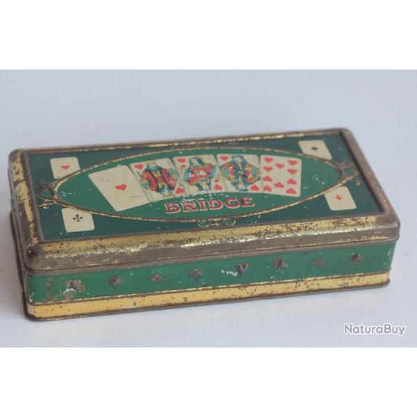 Bote tle lithographie Biscuits Bridge Olibet