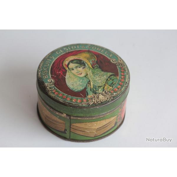 Bote tle lithographie Biscuits Gesolt & Voreux Sables des Flandres