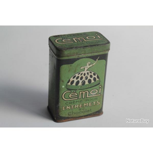 Bote tle lithographie Crme entremets chocolat Cmoi