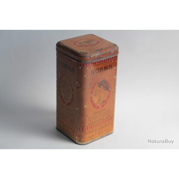 Bote chocolat cacao Norma tle lithographie